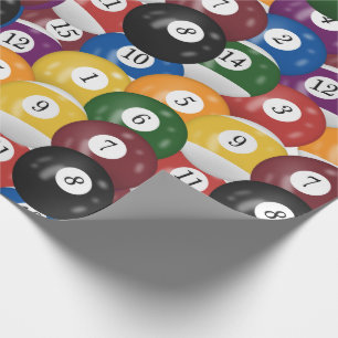 Billiard Balls collectie Cadeaupapier