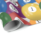 Billiard Balls collectie Cadeaupapier (Rol Hoek)