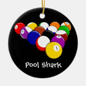 Billiard Balls Design Ornement (Devant)