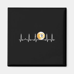 Billiard Heartbeat Snooker Pool Chalk Billiard Pla Magneet