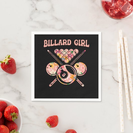 Billiard Pool Player Billard 8-Ball Servet (Insitu)
