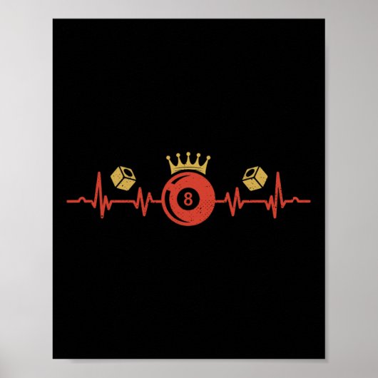 Billiard Sh Billiard Poster (Voorkant)