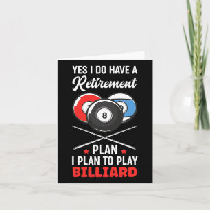 Billiard Snooker Ball Billiard Retirement Plan Kaart