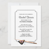 Billiard Thème Bridal Show Invitation (Devant)
