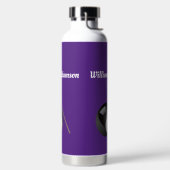 Billiardbal en Keu Personaliseer  Waterfles (Links)