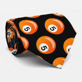 Billiardbal Stropdas (Opgerold)