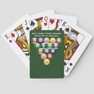 Billiardballen Acht-Ball opstelling 8-Ball Poolspe Speelkaarten