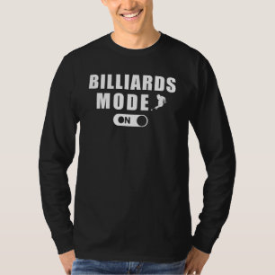 Billiardmodus Hoodie Lange Slaap Sweater T-shirt