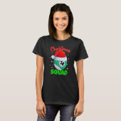 Billiards 14-Ball kerstvierkant Pool Balls Billi T-shirt (Voorkant volledig)