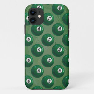 Billiards 6 Ball Patroon iPhone 11 Hoesje