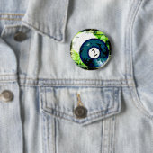 BILLIARDS BALL NUMMER 2 RONDE BUTTON 5,7 CM (In situ)