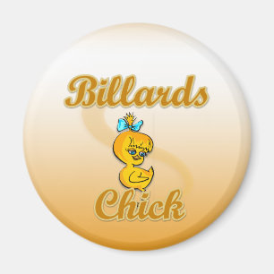 Billiards Chick Magneet