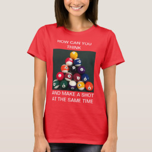 BILLIARDS DE POOL T-shirt de base pour femmes