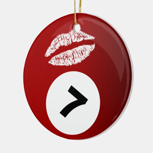 billiards lieveling multiple messages ornament (Links)