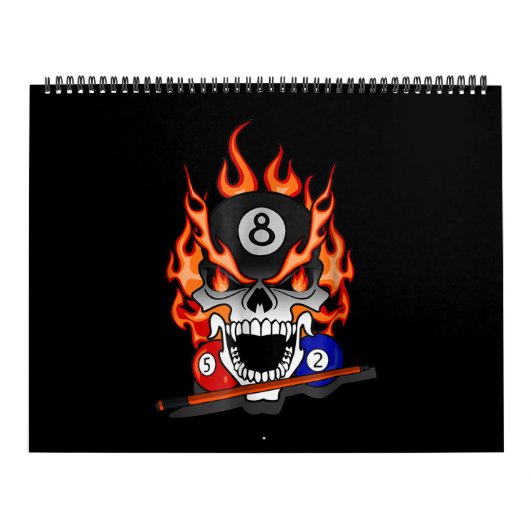 Billiards Lover | Fantastisch zwembad Kalender (Hoes)
