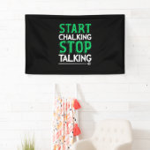 Billiards Player | Stop Talking And Start Chalking Spandoek (Insitu)