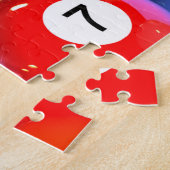 Billiards Pool Balls Photo Puzzle Legpuzzel (Zijkant)