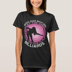 Billiards Pool Player Ball Girl deze prinses T-shirt