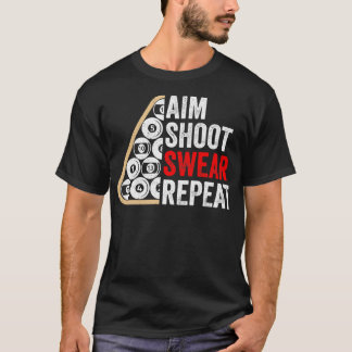 Billiards Pool Player Cft T-shirt