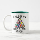 Billiards Pool Player Mug (Gauche)