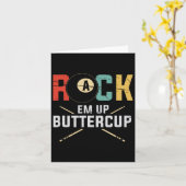 Billiards Pool Player Rack Em Up Buttercup Stick 8 Kaart (Gele Bloem)