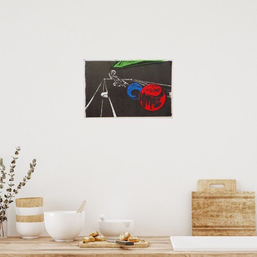 Billiards Poster (Keuken)