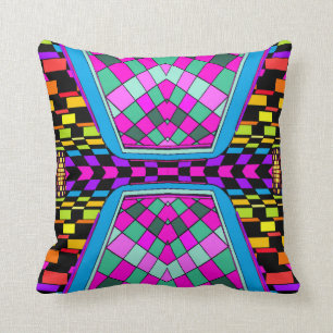 Billiards ReMix Pop Art Geometrix Designer Pillow Kussen