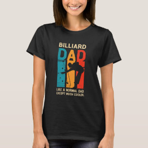 Billiards retro art cooler DAD kunstwerk T-shirt