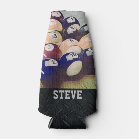 Billiards robustes Nom Bière Glacière (Devant)