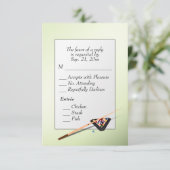 Billiards RSVP met Entree Choice (Staand voorkant)