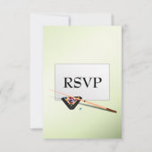 Billiards RSVP met Entree Choice (Achterkant)