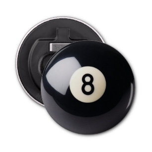 Billiards Snooker 8-Ball Bottle Open Button Flesopener