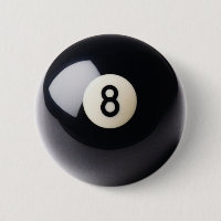 Billiards Snooker 8-Ball Button