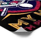 Billiards Snooker Pool Game Player Sportwedstrijd Poster (Hoek)