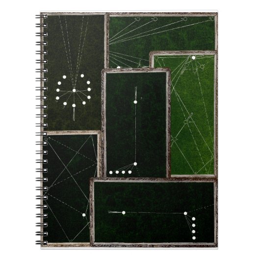 Billiards Table Pool Table Pool Sharks Notitieboek (Voorkant)