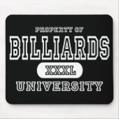 Billiards University Dark Muismat (Voorkant)
