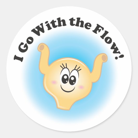 Billie Bladder Stickers "I Go With The Flow" (Devant)
