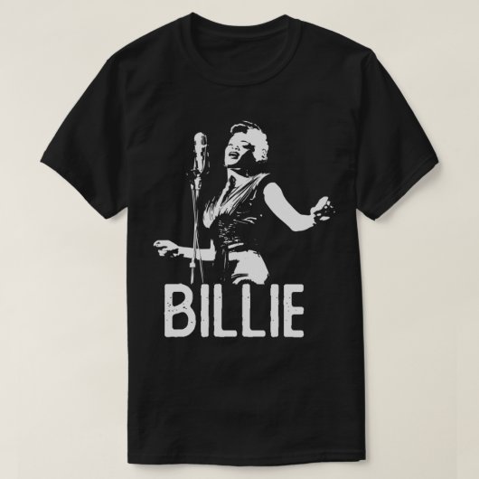 Billie Holiday Classic T-Shirt (Design voorkant)