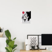 Billie Holiday Poster (Thuiskantoor)