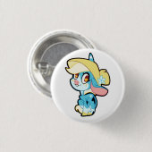 Billie op een knop ronde button 3,2 cm (Voorkant /achterkant)