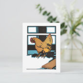 Billina the Yellow Hen Briefkaart (Staand voorkant)