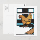 Billina the Yellow Hen Briefkaart (Voorkant / Achterkant)