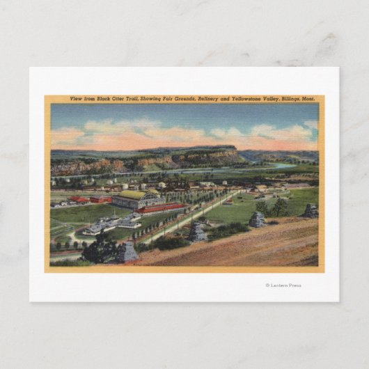 Billings, Montana - Black Otter Trail Briefkaart (Voorkant)