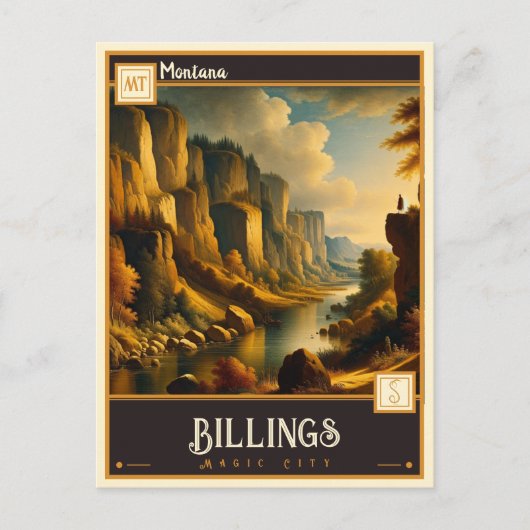 Billings, Montana |  Briefkaart (Voorkant)