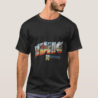 Billings Montana Mt Retro Souvenir T-shirt