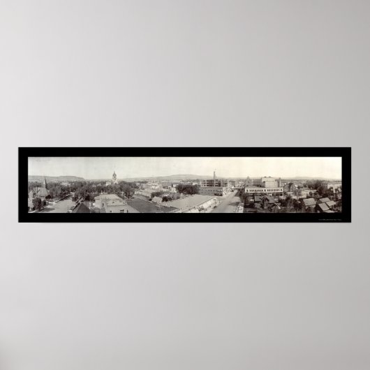 Billings, MT Foto 1915 Poster (Voorkant)