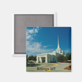 Billings MT LDS Temple Magneet (Voorkant / Achterkant)
