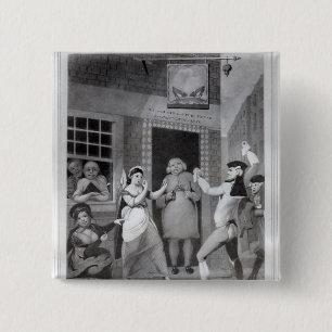 Billingsgate Triumphant Vierkante Button 5,1 Cm