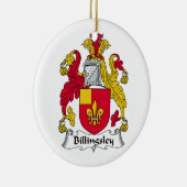 Billingsley Family Crest Keramisch Ornament (Rechts)