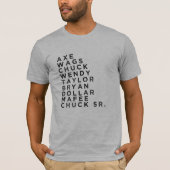 BILLIOENHANDVEST T-SHIRT (Voorkant)